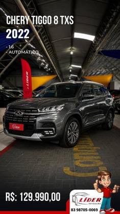CAOA CHERY TIGGO 8 1.6 TGDI GASOLINA TXS DCT