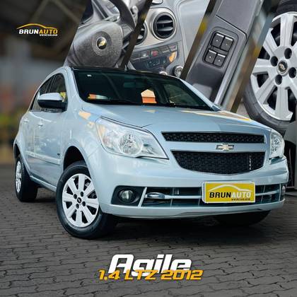 CHEVROLET AGILE 1.4 MPFI LT 8V FLEX 4P MANUAL