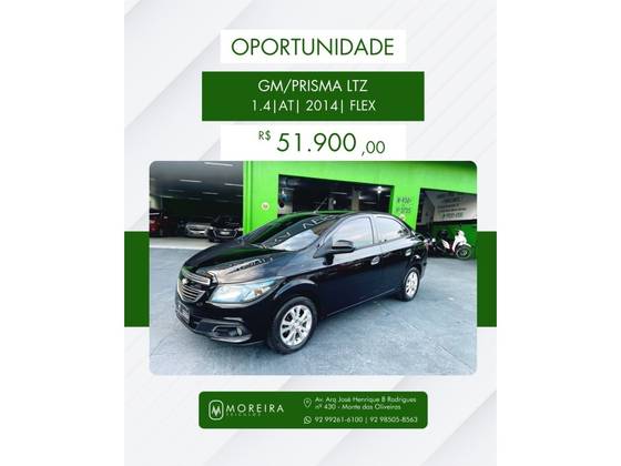 CHEVROLET PRISMA 1.4 MPFI LTZ 8V FLEX 4P AUTOMÁTICO