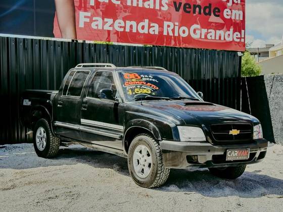 CHEVROLET S10 2.8 EXECUTIVE 4X2 CD 12V TURBO ELECTRONIC INTERCOOLER DIESEL 4P MANUAL
