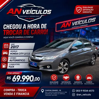 HONDA CITY 1.5 LX 16V FLEX 4P AUTOMÁTICO
