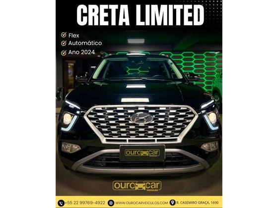 HYUNDAI CRETA 1.0 TGDI FLEX LIMITED AUTOMÁTICO