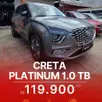HYUNDAI CRETA 1.0 TGDI FLEX PLATINUM AUTOMÁTICO HYUNDAI CRETA 1.0 TGDI FLEX PLATINUM AUTOMÁTICO