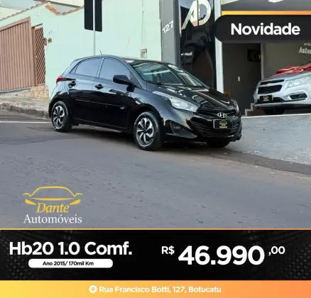 HYUNDAI HB20 1.0 COMFORT 12V FLEX 4P MANUAL