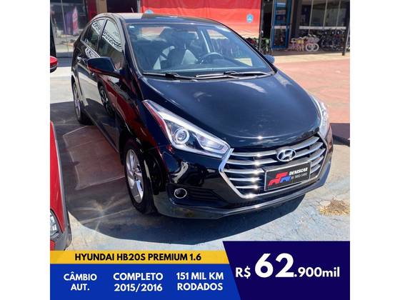 HYUNDAI HB20S 1.6 PREMIUM 16V FLEX 4P AUTOMÁTICO