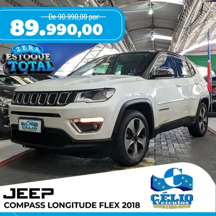 JEEP COMPASS 2.0 16V FLEX LONGITUDE AUTOMÁTICO