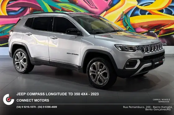 JEEP COMPASS 2.0 TD350 TURBO DIESEL LONGITUDE AT9