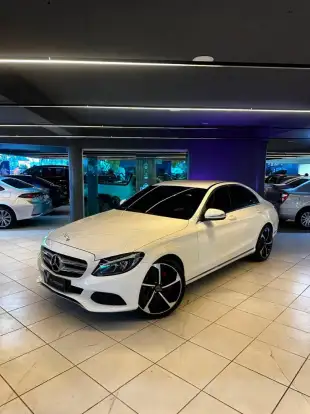 MERCEDES-BENZ-C 180-1.6 CGI 16V TURBO GASOLINA 4P AUTOMÁTICO MERCEDES-BENZ-C 180-2015