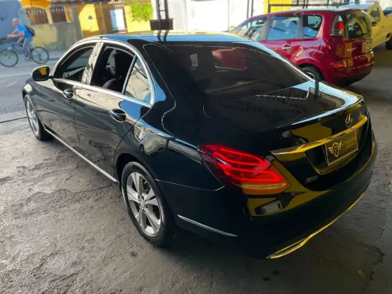 MERCEDES-BENZ-C 180-1.6 CGI AVANTGARDE 16V TURBO GASOLINA 4P AUTOMÁTICO MERCEDES-BENZ-C 180-2015