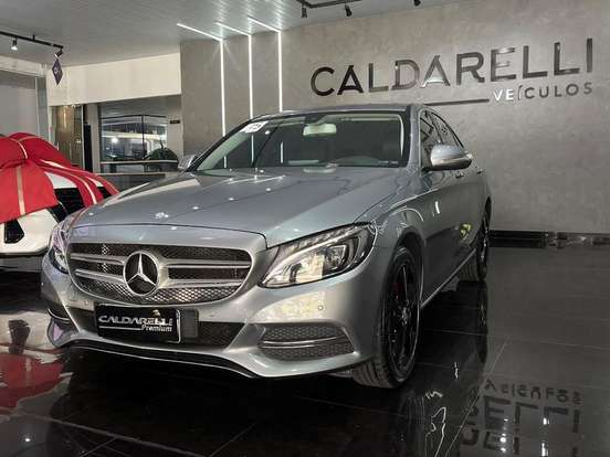 MERCEDES-BENZ-C 180-1.6 CGI 16V TURBO GASOLINA 4P AUTOMÁTICO MERCEDES-BENZ-C 180-2014