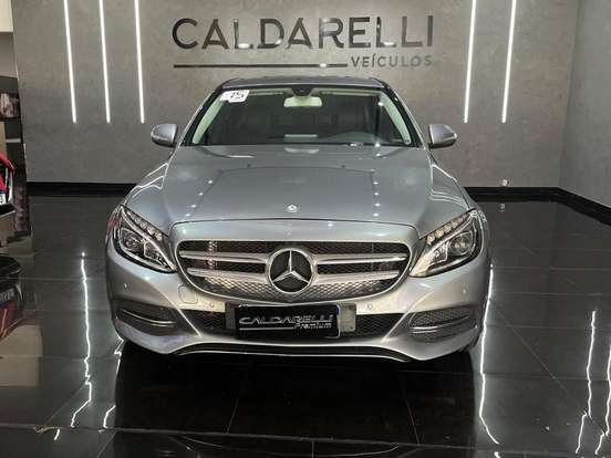 MERCEDES-BENZ-C 180-1.6 CGI 16V TURBO GASOLINA 4P AUTOMÁTICO MERCEDES-BENZ-C 180-2014
