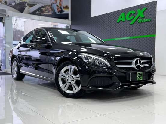MERCEDES-BENZ-C 180-1.6 CGI AVANTGARDE 16V TURBO GASOLINA 4P AUTOMÁTICO MERCEDES-BENZ-C 180-2016