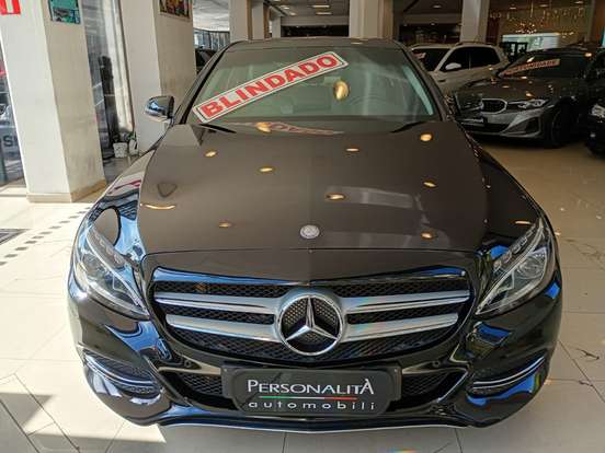 MERCEDES-BENZ-C 180-1.6 CGI EXCLUSIVE 16V TURBO GASOLINA 4P AUTOMÁTICO MERCEDES-BENZ-C 180-2015