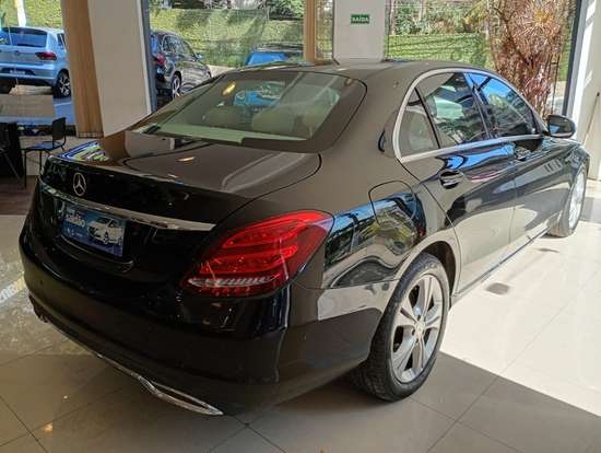MERCEDES-BENZ-C 180-1.6 CGI EXCLUSIVE 16V TURBO GASOLINA 4P AUTOMÁTICO MERCEDES-BENZ-C 180-2015