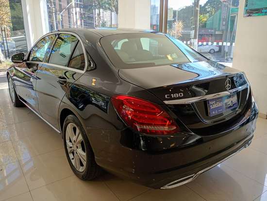 MERCEDES-BENZ-C 180-1.6 CGI EXCLUSIVE 16V TURBO GASOLINA 4P AUTOMÁTICO MERCEDES-BENZ-C 180-2015