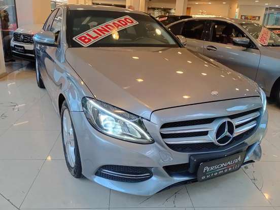MERCEDES-BENZ-C 180-1.6 CGI EXCLUSIVE 16V TURBO GASOLINA 4P AUTOMÁTICO MERCEDES-BENZ-C 180-2014