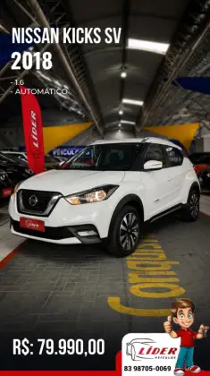 NISSAN KICKS 1.6 16V FLEXSTART SV 4P XTRONIC