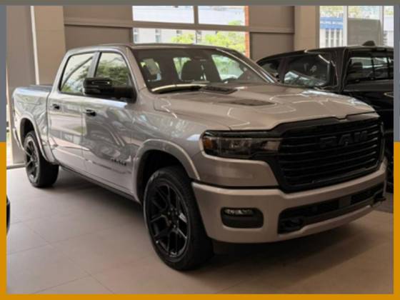 RAM 1500 3.0 HURRICANE 6 BITURBO GASOLINA LARAMIE NIGHT EDITION CD 4X4 AUTOMÁTICO