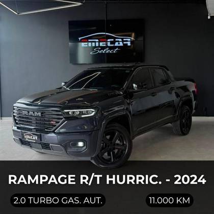 RAM RAMPAGE 2.0 HURRICANE 4 TURBO GASOLINA LARAMIE 4X4 AUTOMÁTICO
