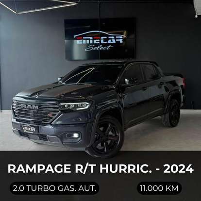 RAM-RAMPAGE-2.0 HURRICANE 4 TURBO GASOLINA LARAMIE 4X4 AUTOMÁTICO RAM-RAMPAGE-2024