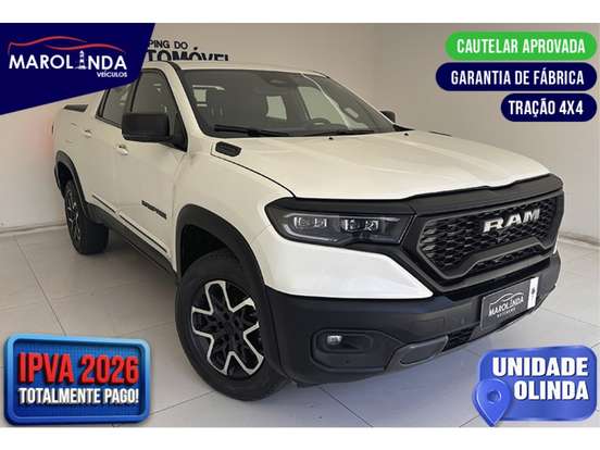 RAM-RAMPAGE-2.0 TURBO DIESEL REBEL 4X4 AUTOMÁTICO RAM-RAMPAGE-2024