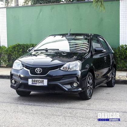 TOYOTA ETIOS 1.5 PLATINUM SEDAN 16V FLEX 4P AUTOMÁTICO