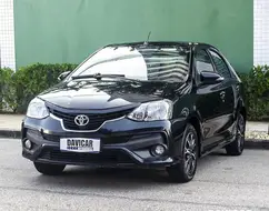 TOYOTA ETIOS 1.5 PLATINUM SEDAN 16V FLEX 4P AUTOMÁTICO TOYOTA ETIOS 1.5 PLATINUM SEDAN 16V FLEX 4P AUTOMÁTICO