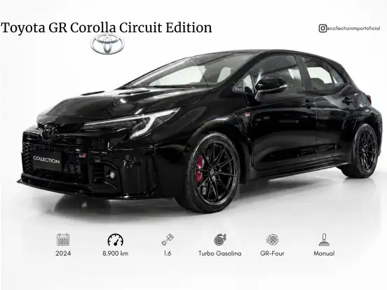 TOYOTA-GR COROLLA-1.6 TURBO GASOLINA CIRCUIT GR-FOUR MANUAL TOYOTA-GR COROLLA-2023