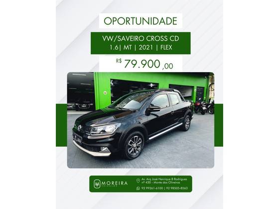 VOLKSWAGEN SAVEIRO 1.6 CROSS CD 16V FLEX 2P MANUAL