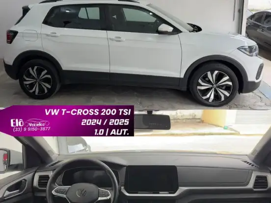 VOLKSWAGEN-T-CROSS-1.0 200 TSI TOTAL FLEX AUTOMÁTICO VOLKSWAGEN-T-CROSS-2024