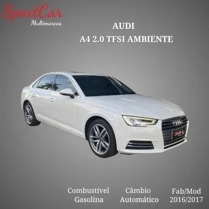 AUDI A4 2.0 TFSI AMBIENTE GASOLINA 4P S TRONIC