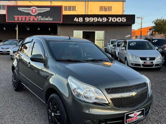 CHEVROLET-AGILE-1.4 MPFI LT 8V FLEX 4P MANUAL CHEVROLET-AGILE-2012