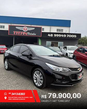 CHEVROLET CRUZE 1.4 TURBO LT 16V FLEX 4P AUTOMÁTICO