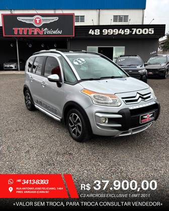 CITROËN AIRCROSS 1.6 EXCLUSIVE 16V FLEX 4P MANUAL