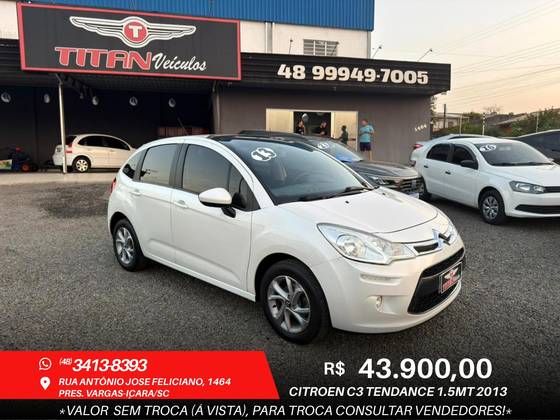 CITROËN C3 1.5 TENDANCE 8V FLEX 4P MANUAL