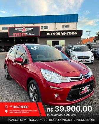 CITROËN C3 1.5 TENDANCE 8V FLEX 4P MANUAL