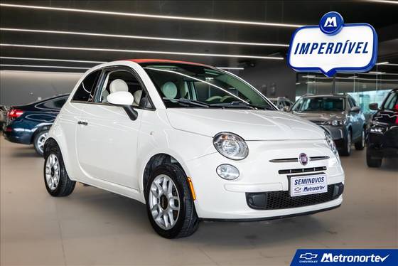 FIAT 500 1.4 CABRIO 16V FLEX 2P AUTOMÁTICO