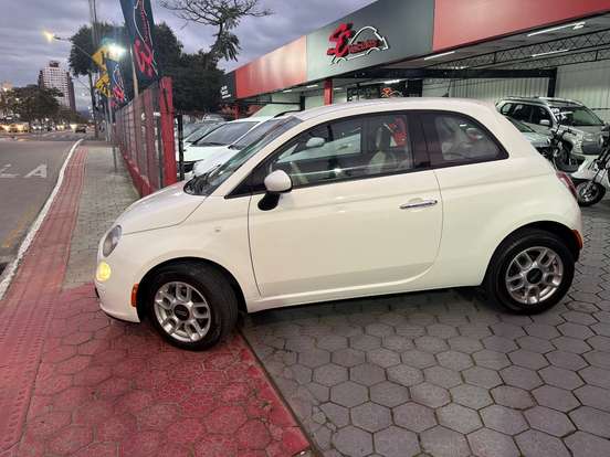 FIAT-500-1.4 CULT 8V FLEX 2P AUTOMATIZADO FIAT-500-2014