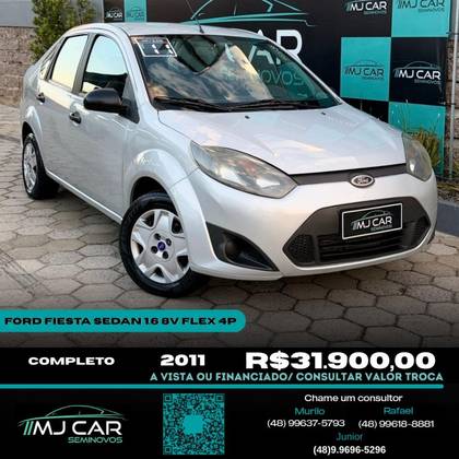 FORD FIESTA 1.6 ROCAM SEDAN 8V FLEX 4P MANUAL