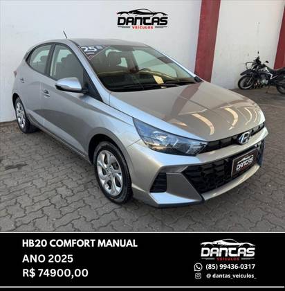 HYUNDAI HB20 1.0 12V FLEX COMFORT PLUS MANUAL