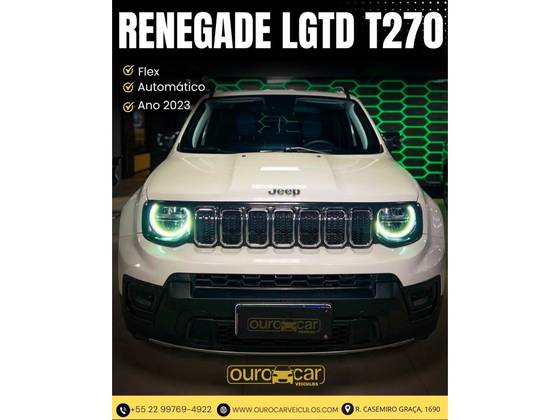JEEP RENEGADE 1.3 T270 TURBO FLEX LONGITUDE AT6