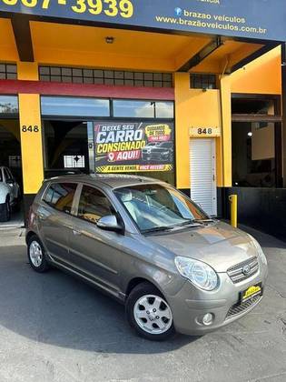 KIA PICANTO 1.1 EX 12V GASOLINA 4P AUTOMÁTICO