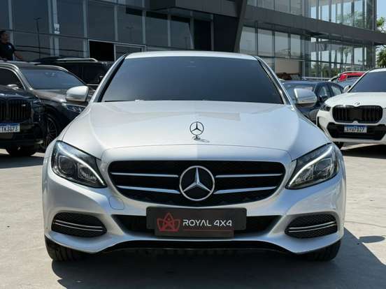 MERCEDES-BENZ-C 180-1.6 CGI 16V TURBO GASOLINA 4P AUTOMÁTICO MERCEDES-BENZ-C 180-2015