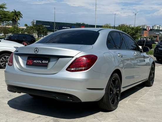 MERCEDES-BENZ-C 180-1.6 CGI 16V TURBO GASOLINA 4P AUTOMÁTICO MERCEDES-BENZ-C 180-2015
