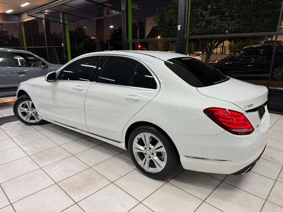 MERCEDES-BENZ-C 180-1.6 CGI 16V TURBO GASOLINA 4P AUTOMÁTICO MERCEDES-BENZ-C 180-2014