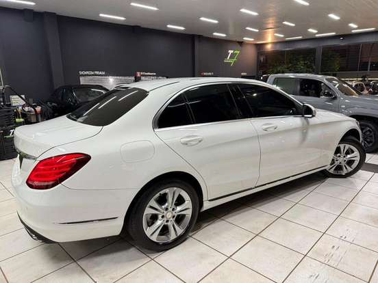 MERCEDES-BENZ-C 180-1.6 CGI 16V TURBO GASOLINA 4P AUTOMÁTICO MERCEDES-BENZ-C 180-2014