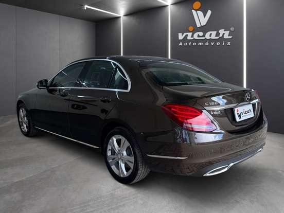 MERCEDES-BENZ-C 180-1.6 CGI AVANTGARDE 16V TURBO GASOLINA 4P AUTOMÁTICO MERCEDES-BENZ-C 180-2014