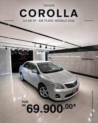 TOYOTA COROLLA 2.0 XEI 16V FLEX 4P AUTOMÁTICO