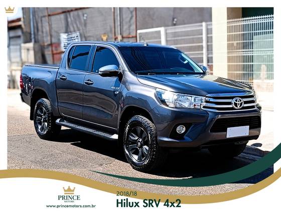 TOYOTA HILUX 2.7 SRV 4X2 CD 16V FLEX 4P AUTOMÁTICO