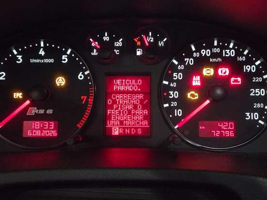 AUDI-RS6-4.2 QUATTRO LIMOUSINE V8 40V BI-TURBO GASOLINA 4P TIPTRONIC AUDI-RS6-2003